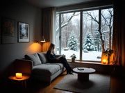 Left hand corner sofa in grey fabric