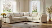 left hand corner sofa in UK apartment