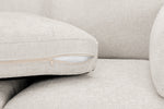 Aida Sofa Beige 2 Seater - 151 CM