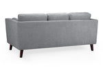 Aida Sofa Grey 3 Seater - 206 CM