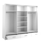 Arti 23 - 3 Sliding Door Wardrobe 250cm