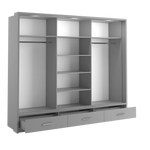 Arti 23 - 3 Sliding Door Wardrobe 250cm