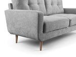 Aurora Sofa - Grey 3 Seater - 182 cm