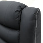 Chicago Manual Recliner Sofa - Black 3+2 Set