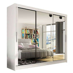 Dart III 250cm Sliding Door Wardrobe White