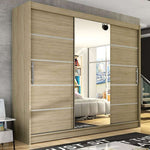 Dart VI 250cm Sliding Door Wardrobe Sonoma