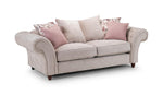 Duchess Chesterfield Sofa - Beige 3 Seater