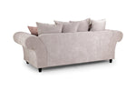 Duchess Chesterfield Sofa - Beige 3 Seater