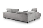Fenwick Sofabed - Grey Left Hand Facing Corner - 270 x 202 CM