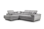 Fenwick Sofabed - Grey Left Hand Facing Corner - 270 x 202 CM