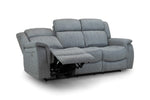 Florida Electric Recliner Sofa - Grey 3 Seater