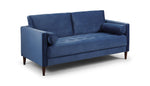 Fuji Sofa - Plush Blue 3 Seater