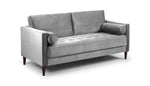 Fuji Sofa - Plush Grey 3 Seater