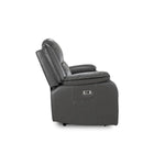Gray recliner chair