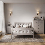 Grey Bedside Cabinet