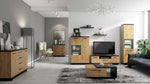 Ines 11 Tall Display Cabinet 51cm