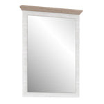Illopa Mirror in Oak Nelson/Snowy Oak