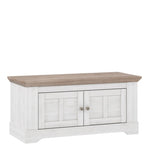 Illopa Storage Bench in Oak Nelson/Snowy Oak