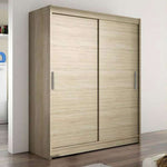 Kent I 150cm Sliding Door Wardrobe Sonoma Oak