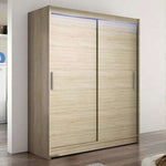 Kent I 150cm Sliding Door Wardrobe Sonoma Oak