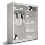 Kent I 150cm Sliding Door Wardrobe White