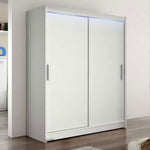 Kent I 150cm Sliding Door Wardrobe White