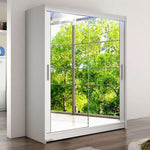 Kent XI 150cm Sliding Door Wardrobe Mirrored