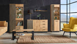 Lamelo LA2 Tall Display Cabinet 60cm