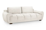 Lazur Sofa Cream 3 Seater - 245 CM