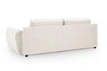 Lazur Sofa Cream 3 Seater - 245 CM