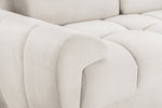 Lazur Sofa Cream 3 Seater - 245 CM