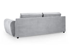 Lazur Sofa Grey 3 Seater - 245CM