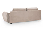 Lazur Sofa Mocha 3 Seater - 245 CM