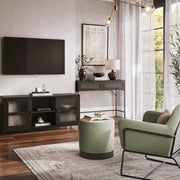 Lincoln Black Console Table