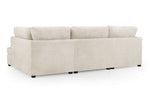 London Sofa - Boucle Beige U Shape Corner - 281 x 158 x 158 CM
