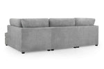 London Sofa - Boucle Grey U Shape Corner - 281 x 158 x 158 CM