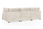 London Sofa - Plush Beige U Shape Corner - 281 x 158 x 158 CM