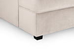 London Sofa - Plush Beige U Shape Corner - 281 x 158 x 158 CM
