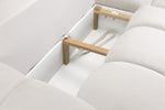 Luki Sofa Bed Beige Universal Corner - 230 CM x 140 CM
