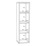 Mauro 3 Shelves Storage Unit in Matt White