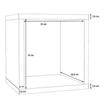 Mauro Singular Storage Unit in Sonoma Oak