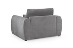 Mirabel Sofa - Grey Armchair - 138 CM