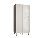 Mora Sliding Door Wardrobe 100cm