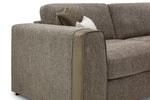 Naples Sofa - Mocha 3 Seater - 216 CM