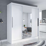 Nene I 205cm Sliding Door Wardrobe White