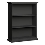 Paris Low Bookcase in Matt Grey