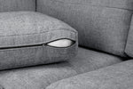 Sable Sofa Grey Large Corner