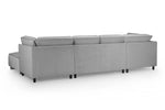 Sloane Sofa Grey U Shape Corner - 335 x 190 x 190 CM