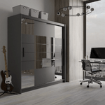 Thames 203cm Sliding Door Wardrobe Graphite