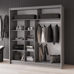 Thames 203cm Sliding Door Wardrobe Graphite